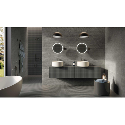 Italgraniti Origins Carrelage de sol 600X600 Dark 9Mm Mat Rectifié R10