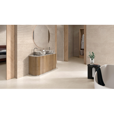 Ceralto Sylvaro Tone Carreau de sol - 60x60cm - 9.0mm - rectifié - crème