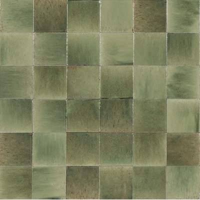 Ceralto Alvera Decor Wandtegel - 10x10cm - 10.0mm - Giada