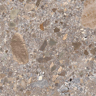 Vtwonen Composite 100300 Carrelage de sol 600X600 Marron 9mm Mat Ret.R10