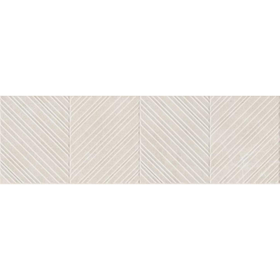 Colorker Premiere Decor-strip - 31.6x100cm - 10.4mm - gerectificeerd - Aquila cream