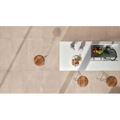 Ceralto Rovino Concrete Carrelage sol et mur hexagone 18x21cm 9.5mm R9 grès cérame Corda