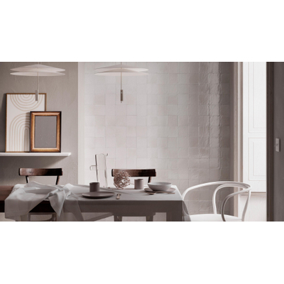 Ceralto Alvera Decor Carreau mural - 10x10cm - 10.0mm - Bianco