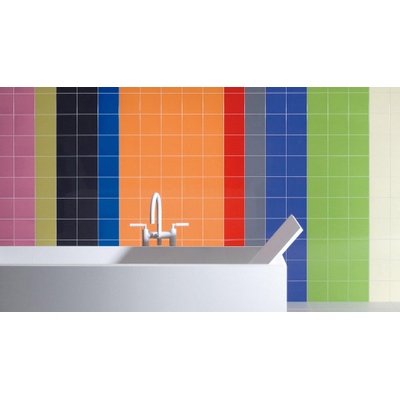 Rako Color One Carrelage mural 15x15cm 6mm pâte blanche Light Orange