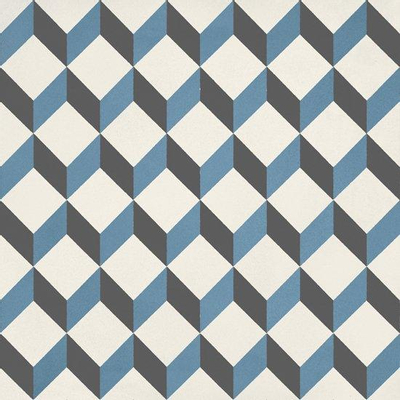 JOS. Hidro Vloertegel - 19.7x19.7cm - 8.3mm - Upsidedown blue