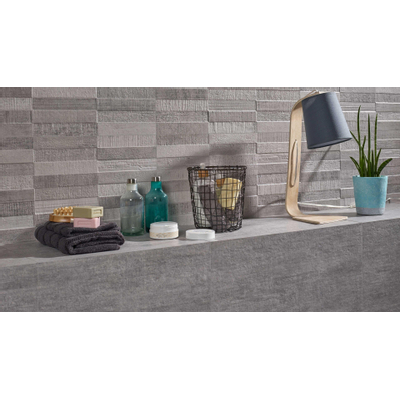 Colorker Concept Carreau mural 30x60cm 9.1mm rectifié pâte blanche Grey