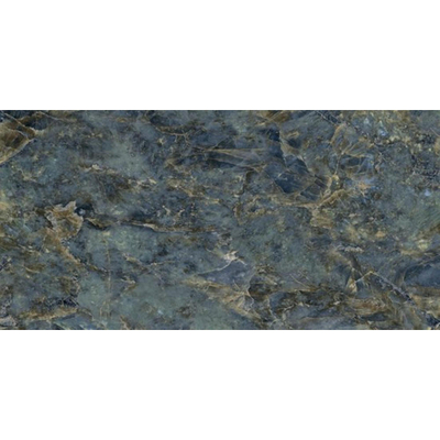 SAMPLE Abk imoker Signoria Vloer- en wandtegel - 60x120cm - gerectificeerd - marmerlook - glans Labradorite (blauw)