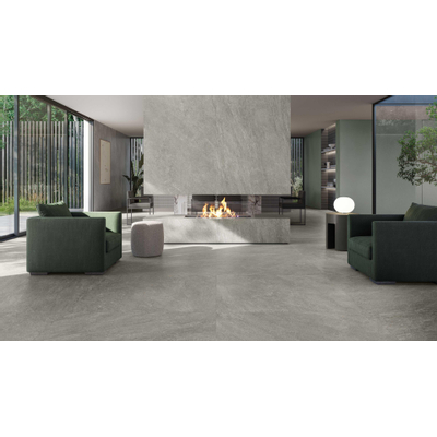 Ceralto Micello Uno Carreau de sol - 30x60cm - 9.0mm - rectifié - Silver