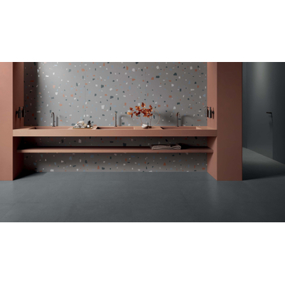 Ceralto Amaro Facet Carrelage de sol - 120x120cm - 9.0mm - rectifié - Nero
