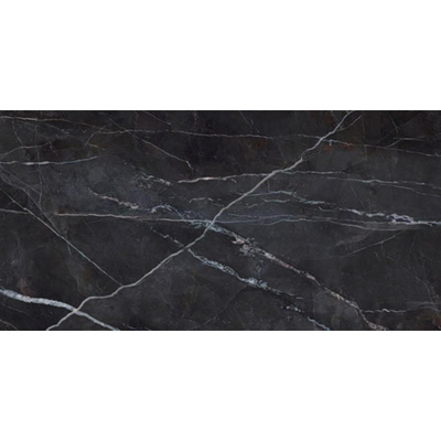 Ceralto Amaro Facet Carrelage de sol - 60x120cm - 9,0mm - rectifié - Calacatta noir