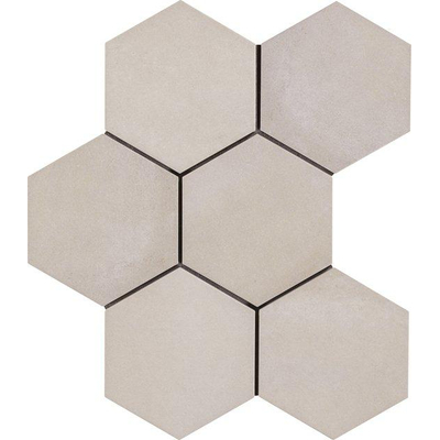 Ceralto Rovino Concrete Carreau de sol - 18.2x21cm - 9.5mm - Vanilla