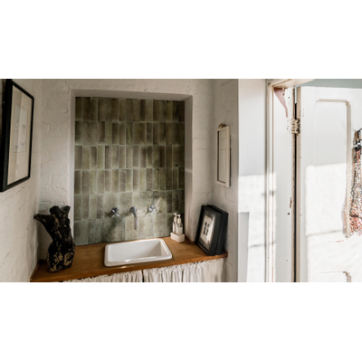 Ragno Gleeze carreau mural - 10x10cm - 10mm - Grigio Brillant