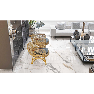 Ceralto Alabro Vein Carrelage de sol - 60x60cm - 10.0mm - rectifié - Or
