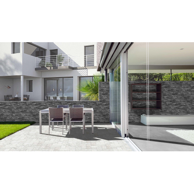 Ceralto Rovello Lux Wandtegel - 16x40cm - 12.0mm - Lava