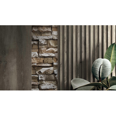 Ceralto Rovello Grip Decor-strip - 29x120cm - 10.0mm - gerectificeerd - Bocote