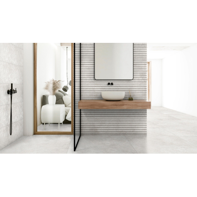 Ceralto Houta Select Carrelage de sol - 100x100cm - 8.5mm - rectifié - Ivoire