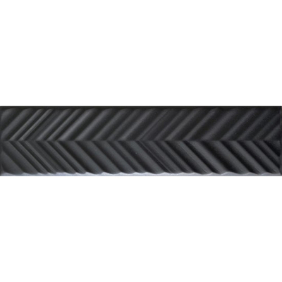 Jos. Dust Carrelage mural décor - 5x20cm - Ink Mat Chevron