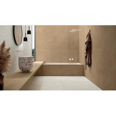 Italgraniti Terre Carreau décoratif en grès cérame 600x1200 Bianco 9mm mat rectifié