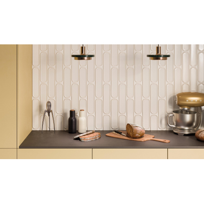 Vtwonen Shapes Carreau mural - 7,5x30cm - droit - brillant vapeur