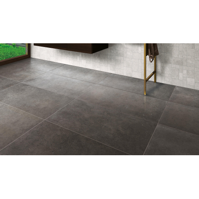 Ceralto Acerno Plank Carreau de sol - 100x100cm - 8.5mm - rectifié - Black