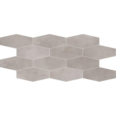 Ceralto Kubico Mozaiektegel - 30x60cm - 9.0mm - gerectificeerd - Silver