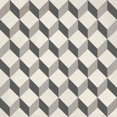 JOS. Hidro Vloertegel - 19.7x19.7cm - 8.3mm - Upsidedown black