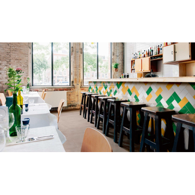 Marazzi Hello M8G2 Carrelage mural 7,5x15 cm Green 8mm Brillant