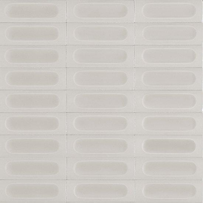 Vtwonen Tegels Chop Decor-strip - 5x15cm - 12.5mm - Bianco