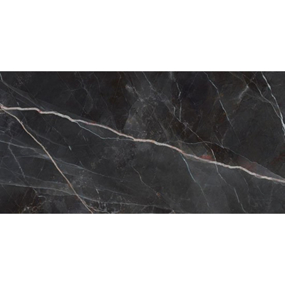 Ceralto Amaro Facet Carrelage de sol - 60x120cm - 9,0mm - rectifié - Calacatta noir