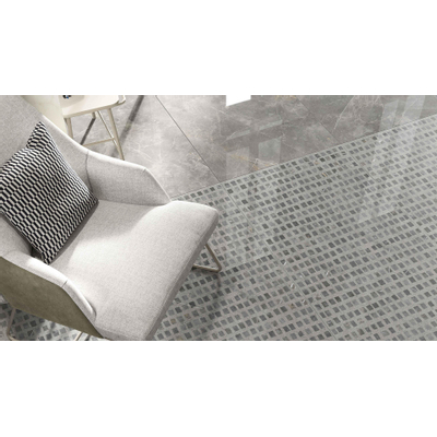 Vtwonen Classic Carrelage de sol et mural 60x60cm 10mm rectifié R9 porcellanato Mat Gris