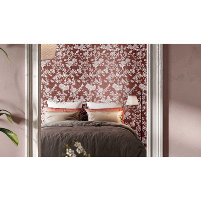 Cir Chromagic Carreau mural décoratif 600x1200 Floral Bordeaux 10mm Mat