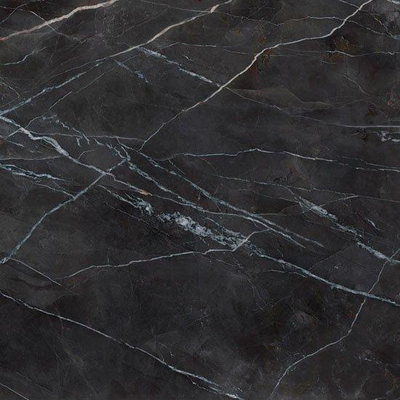 Ceralto Amaro Facet Carreau de sol - 120x120cm - 9.0mm - rectifié - Calacatta black