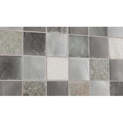 Dune Materia Mosaics Carreau de mosaïque - 29,8x29,8cm - 8,0mm - Grey