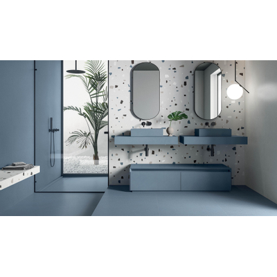 Douglas jones Moods Carrelage de sol et mural - 60X120 - 9mm - rectifié - Uni - Cielo Mat