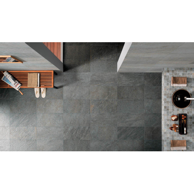 Ceralto Pixelio R11 Carreau de sol - 30x60cm - 9.0mm - rectifié - Gris