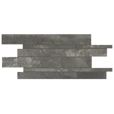 JOS. Reused Bandes de carreaux pour mur 30x60cm 10mm R10 grès cérame Anthracite
