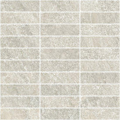 Ceralto Micello Uno Mosaïque - 30x30cm - 9.0mm - rectifié - Blanc