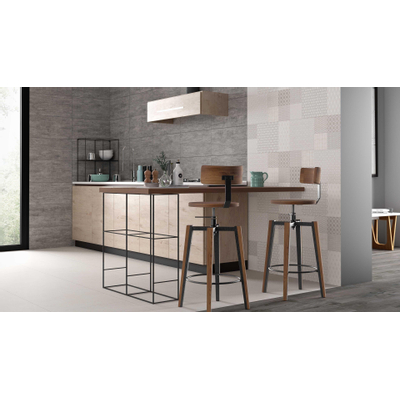 Colorker Concept Carreau mural 30x60cm 9.1mm rectifié pâte blanche Grey