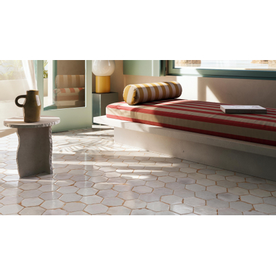 Cir Cotto del Campiano Wandtegel - 15.8x18.3cm - 10.0mm - Bianco antico