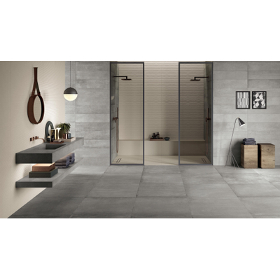 Kronos Prima Materia Vloertegel - 60x120cm - 10.0mm - gerectificeerd - Cemento