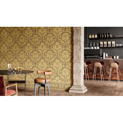 Cir Chromagic Carreau décoratif mural 600X1200 Tian Ocre 10mm Mat Rectifié.