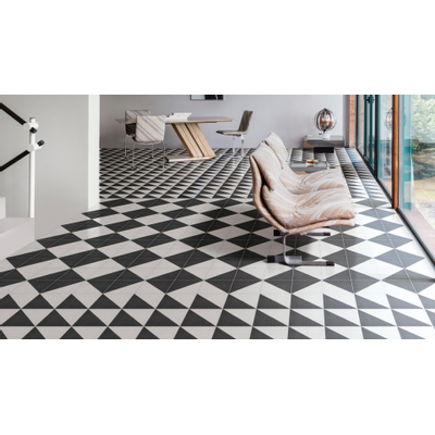 Marazzi Scenario Carrelage de sol - 20x20cm - 10.0mm - Nero