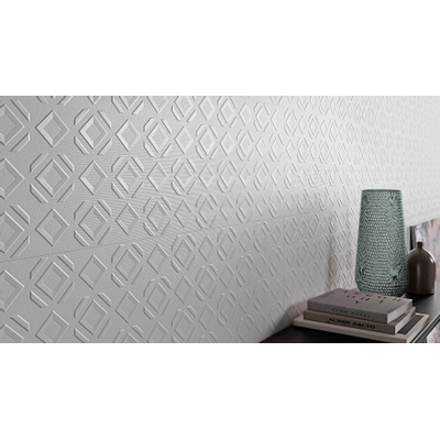 Colorker Pulsar Carrelage mural - 31.6x100cm - 10.4mm - White mat