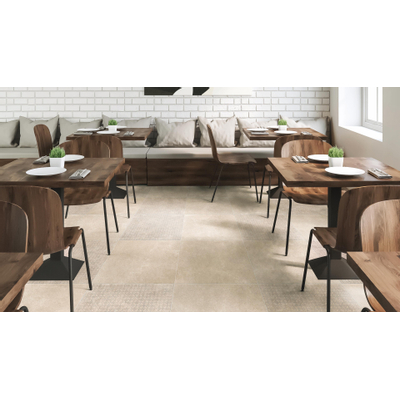 Ceralto Pixelio Select Plint-hulpstuk - 8x45cm - 9.0mm - Ivory