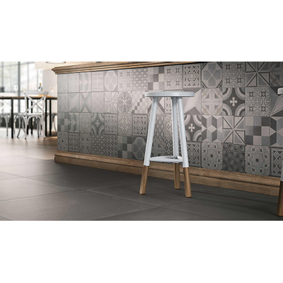 Italgraniti Square Vloer- en wandtegel 60x60cm 9.5mm gerectificeerd R10 porcellanato District Grey