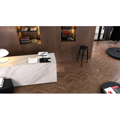 Douglas Jones Metal Mozaiektegel - 30x30cm - 9.5mm - gerectificeerd - Corten