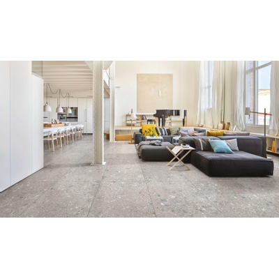 Ceralto Fracto Grain Carreau de sol - 75x75cm - 9.5mm - rectifié - gris