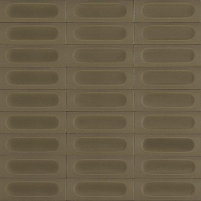 Vtwonen Tegels Chop Decor-strip - 5x15cm - 12.5mm - Kaki