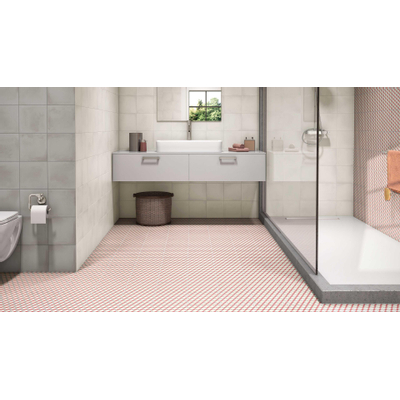 JOS. Hidro Vloertegel - 19.7x19.7cm - 8.3mm - Upsidedown berry