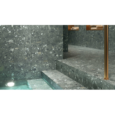 Cercom Ceppo di gres Carrelage de sol 600X600 Verde 9,5mm Mat Ret.R10